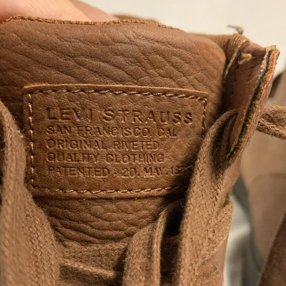 Levi's Brown Dean 2 Neo Moc Tor Hiking Boots Size 4 - Picture 4 of 6